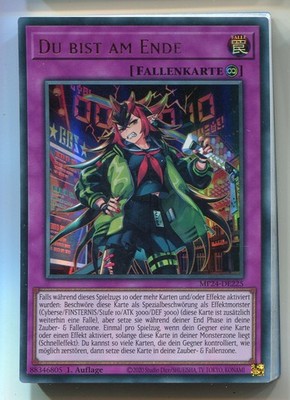 Yu-Gi-Oh! Du Bist am Ende Ultra Rare MP24-DE225