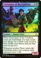 FOIL Forerunner of the Coalition ~ Rivals of Ixalan [ Excellent ] [ Magic MTG ]