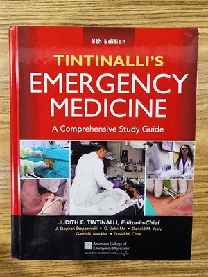 Tintinalli's Emergency Medicine A Comprehensive Study Guide 8th ED, ''NO MARKS''