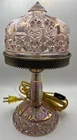 Fenton Innovation Lamp Sunset Pink Glass Prisms C4603SD NIB Vintage 2003