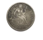 1875 CC Liberty Seated Silver Dime 10c US Coin You Grade It B8