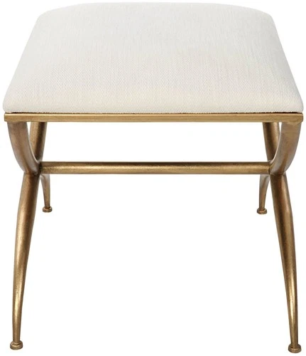 Uttermost 2396-CROSSING-BENCH-SMALL Crossing 23-1/2"W Gold Framed - Picture 10 of 12