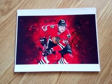 BRYAN BICKELL Chicago Blackhawks Signed 8.5 X 11 Photo NHL Autographed NHL
