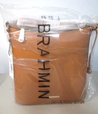 Brahmin Katie Tan Charleston smooth leather purse, new with tags, gorgeous!