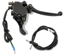 7/8" 22mm Thumb Throttlewith Dual Brake Lever AssemblyCompatible with for 50c...