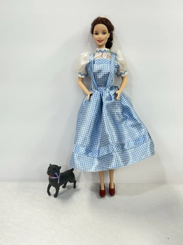 The Wizard of Oz Dorothy & Toto Barbie Doll 1999 Working Talking Light Up Feet