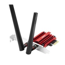 WiFi 7 BE6500 Ultra-Fast PCIe Network Card Desktop Tri-Band with Bluetooth5.4
