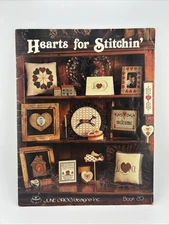 June Grigg Designs Counted Cross Stitch Chart Pattern Hearts For Stitching #20