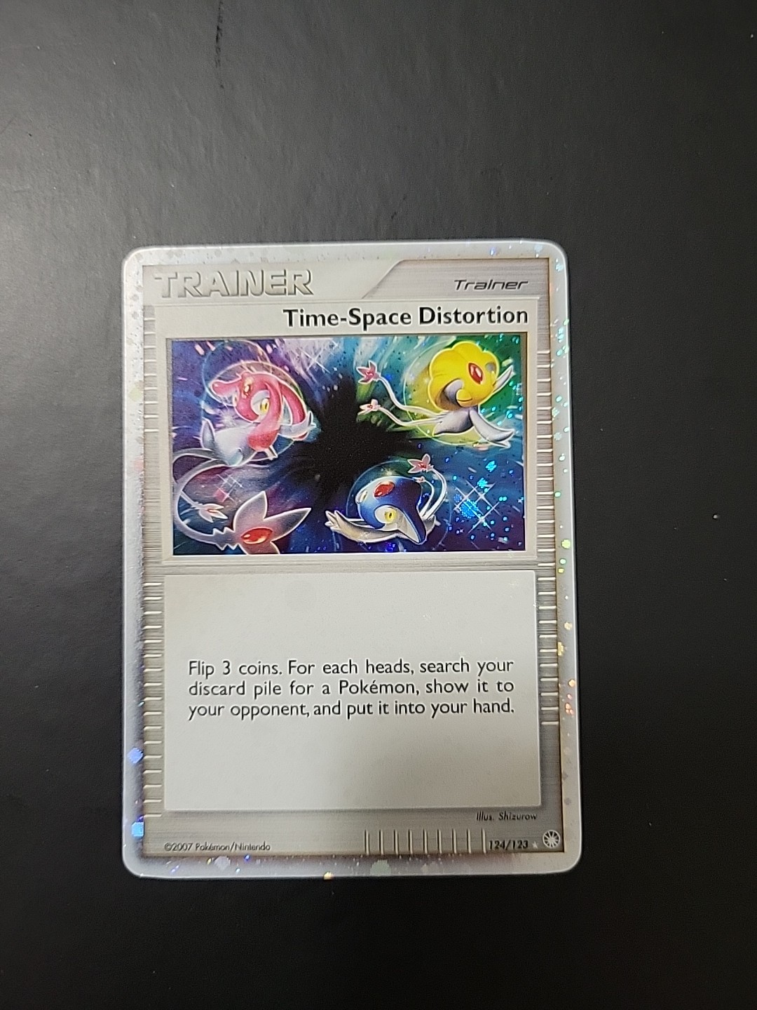 Pokemon Time-Space Distortion 124/123 Mysterious Treasures Secret Rare NM