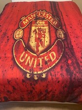 Manchester United twin duvet cover with pillowcases