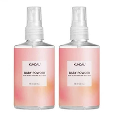 Kundal Pure Moist Body Mist Baby Powder Scent 128ml x2pc Moisturizing Refreshing