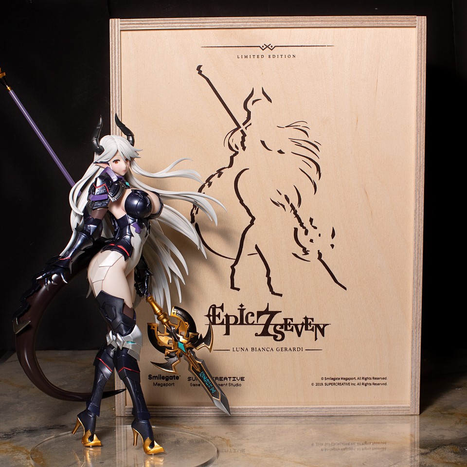 Epic Seven - Rare Sweepstakes Luna Figure By CERBERUS PROJECT w ...