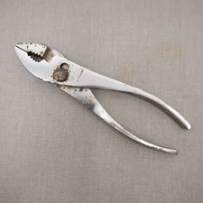 Powermaster Slip Joint Pliers Chrome Plated 6.25in Long