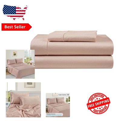 1000 Thread Count Twin Bed Sheets - Egyptian Cotton with Cooling Comfort