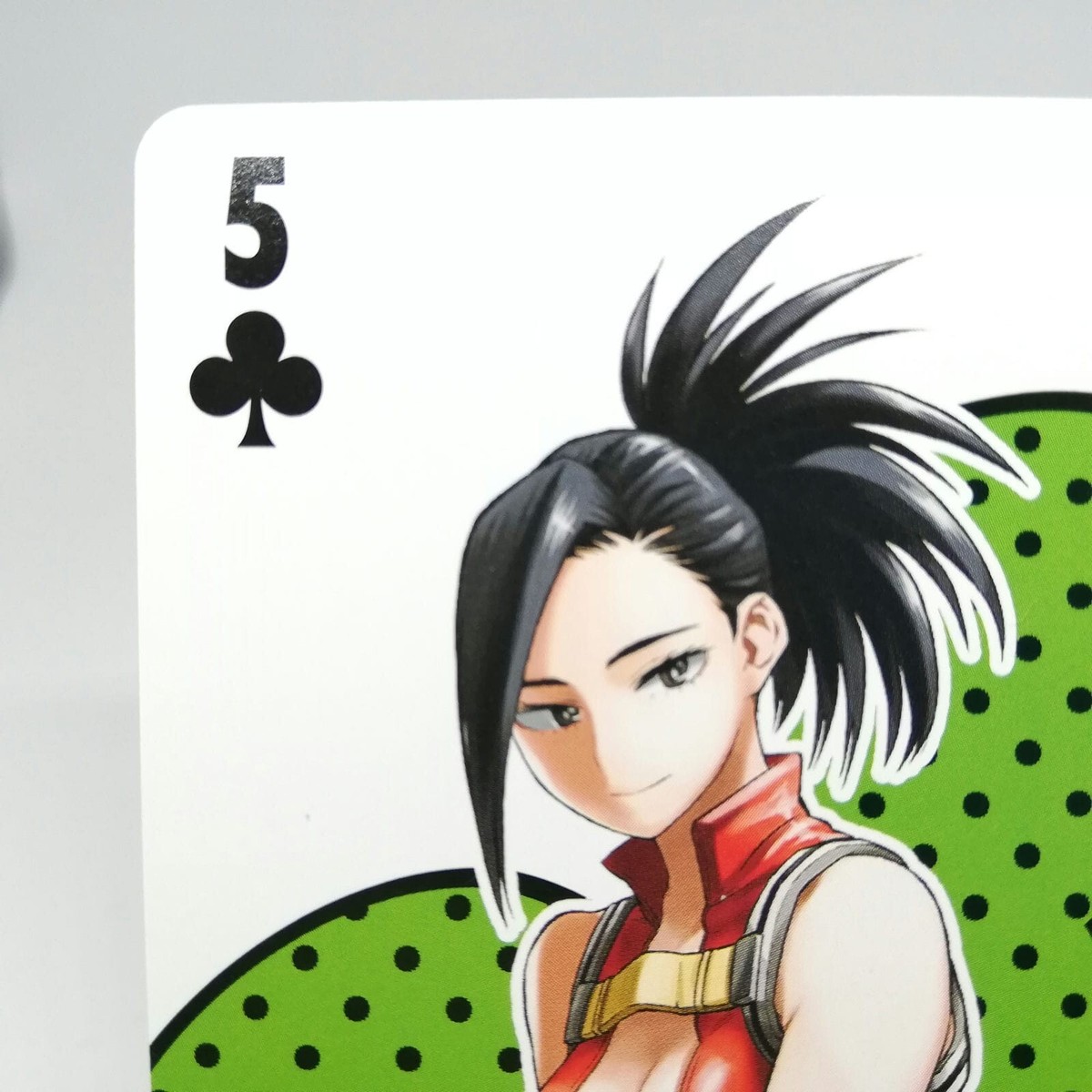 momo yaoyorozu My Hero Academia clover5 playing cards JUMP