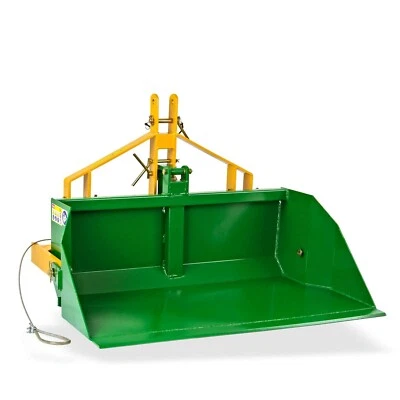 MARKENLOS Heckschaufel Kippmulde Kippschaufel Heckkipper DHS 140 M für Traktor kippbar