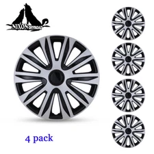 14 inch Car Wheel Rim Skin Cover Hub Caps 4 Pack Hubcap Wheel Cover Replacements
