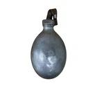 Vintage Bulgarian Army Aluminium Water Bottle Military Field Canteen WW2 Flask