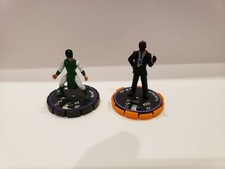 Heroclix Marvel Sinster Karnak 088 and Purple Man 086 purple ring very rare