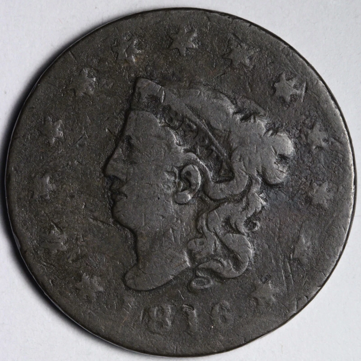 1816 Year Coronet Head US Large Cents (1816-1839) for sale | eBay