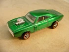 Custom Made Hot Wheels Redline - Charger RT in Green Spectraflame! One of One!