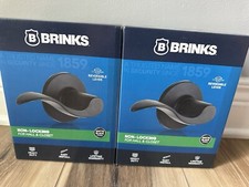 Lot of 2: Brinks Non-Locking Interior Hall & ...