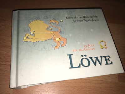 Buch Horoskop LÖWE Kleine Astro Botschaften für jeden Tag 23. Juli - 23. August