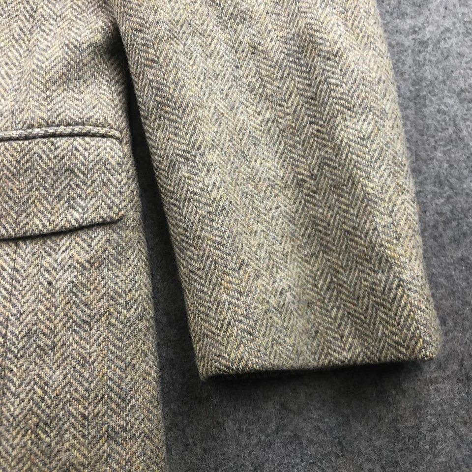 Blazer San Remo Yorkshire Tweed Moon para Hombres 42 R Beige Lana Abrigo Deportivo Foto 4 de 4