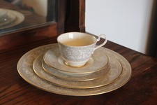 Franciscan China RENAISSANCE GOLD 5pc Place Setting Great Condition