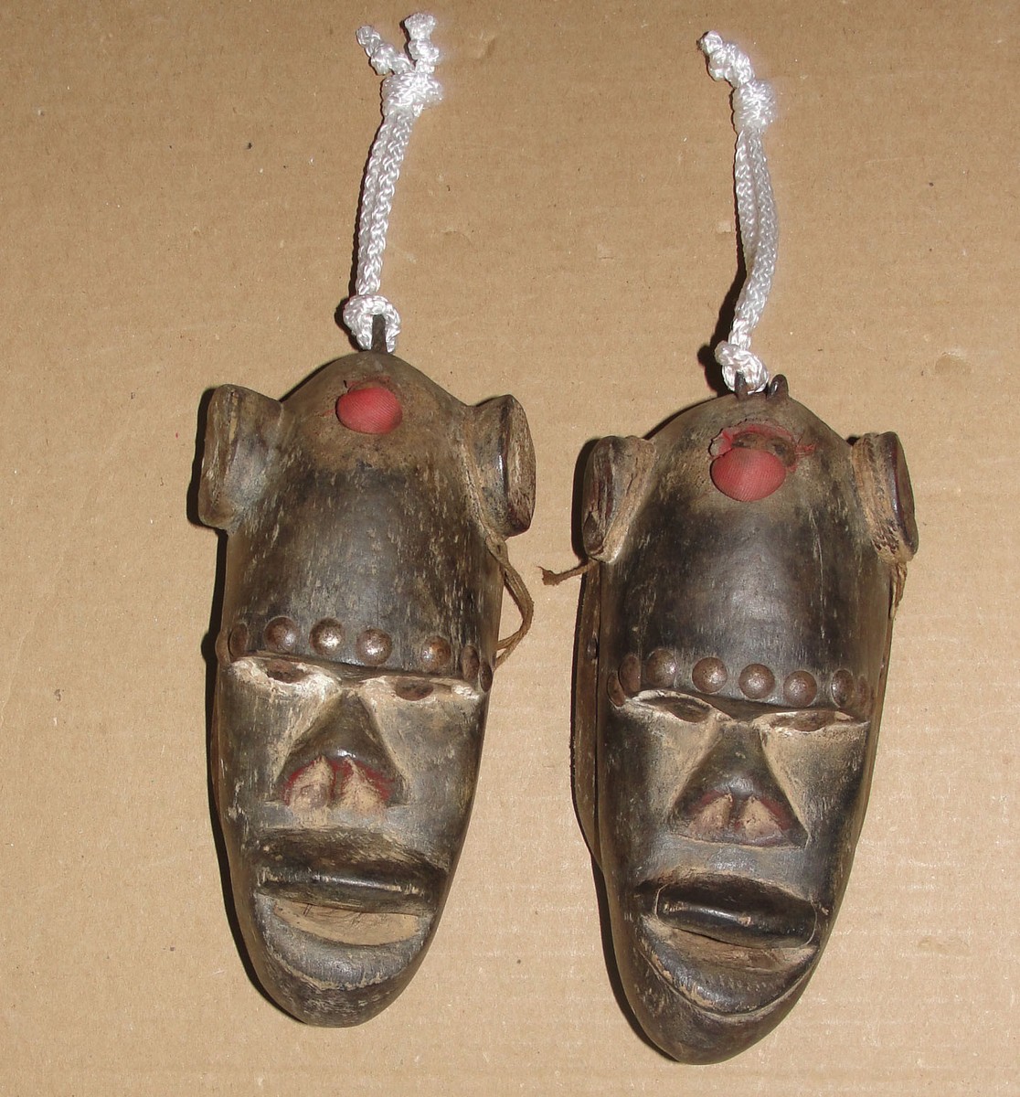 old passport mask dan　仮面　 お面　アフリカ　ヴィンテージ Old Ancient African Tribal Dan Monkey Passport Mask Africa