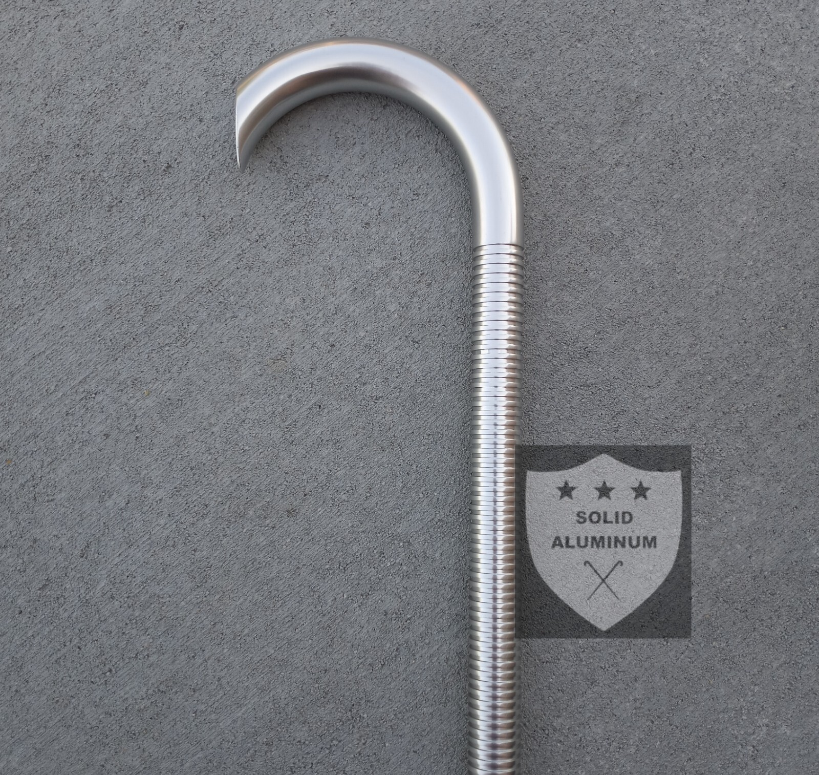 Barra táctica de aluminio macizo hecha a medida - Acabado totalmente natural - ¡Hermosa!