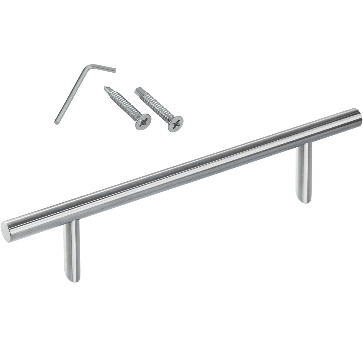 Kit Poignée en aluminium carré de 8mm 3006PUSH avec
