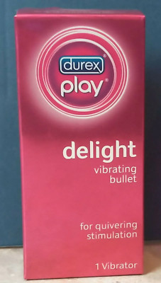 Durex Play Delight Vibrating Bullet, Battery Included, Purple ( New Sealed )