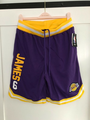 LA Lakers Lebron James NBA Mens Shorts 