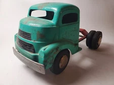 Vintage Smith Miller Smitty Toys Lyon Van Lines Moving Truck Pressed Steel Cab