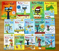 Lot 15 PETE THE CAT Picture Books  Readers James Dean L1