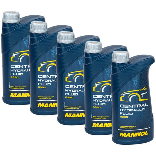 Mannol 5x 1 Litro Aceite Hidráulico Central Fluido Dirección para BMW Volvo Opel - Imagen 2 de 7