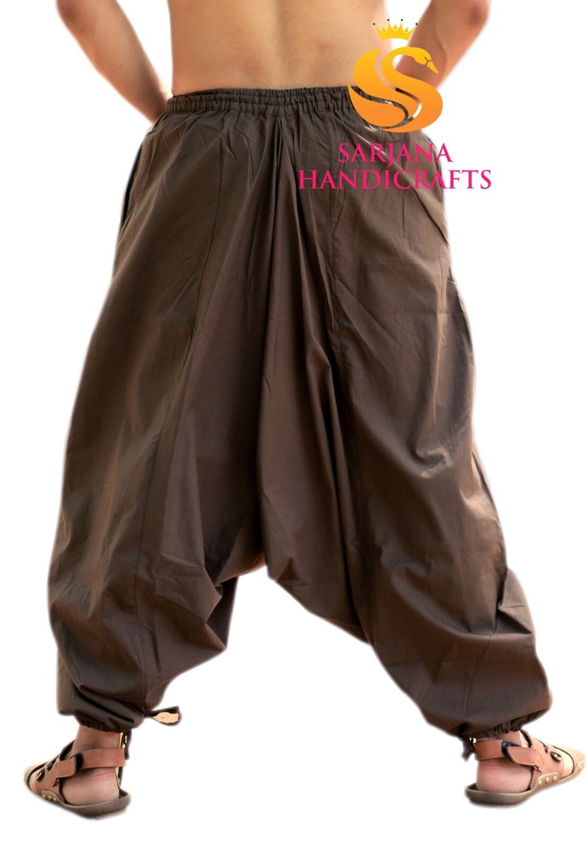 salsation 新作 Harem pants Dark brown XS W-NBP08-Brown-Gold-