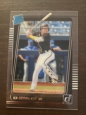 2021 Donruss Clearly #14 Ha-Seong Kim RC RATED ROOKIE