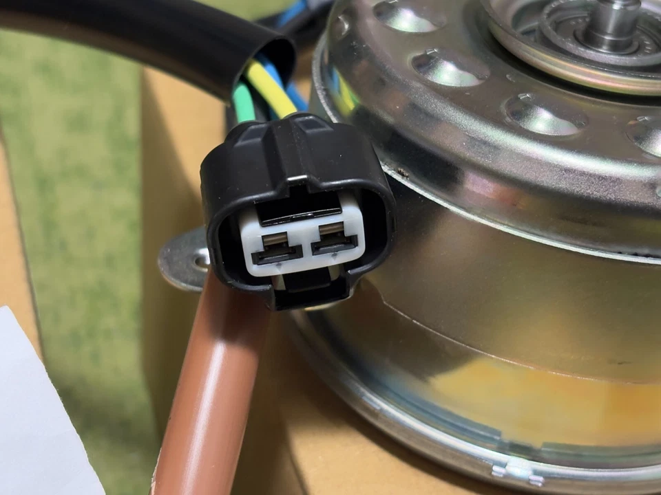 Infiniti Genuine FX50 Q70 Nissan GT-R R35 09-24 Cooling Fan Motor Pair OEM JDM Foto 4 de 4