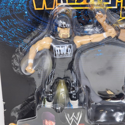 WWE WrestleMania X8 The Rock Hollywood Hulk Hogan Nuevo Sellado 2002 Jakks Pacific - Imagen 2 de 12
