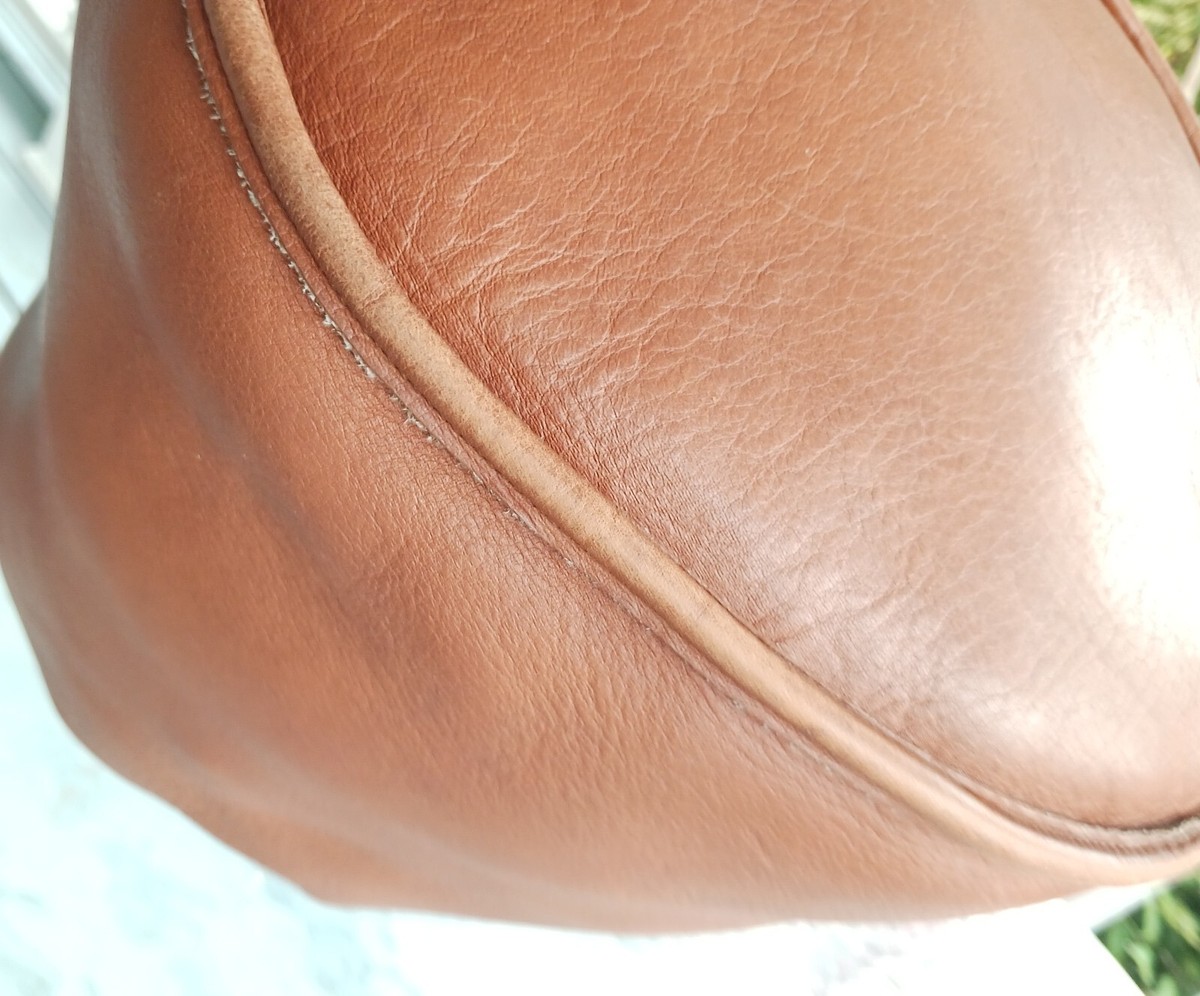 Coach 9929 Vintage British Tan The Sling Leather Bucket Crossbody 