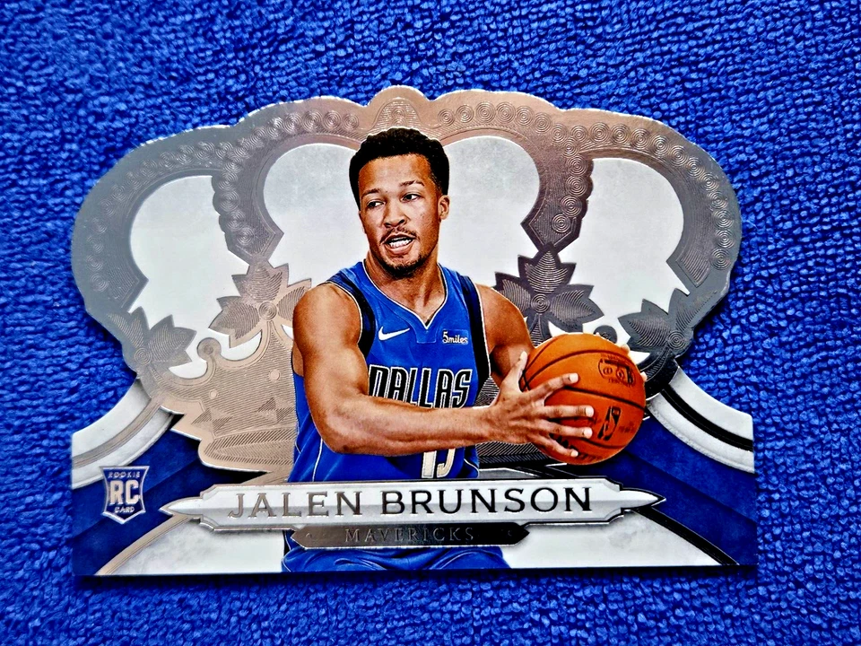 2018-19 Jalen Brunson Panini Crown Royale Rookie Die-Cut #11 MINT RC 💥💥 - Image 3 of 4