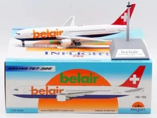 Inflight IF763471223 Belair Boeing 767-300ER HB-ISE Diecast 1/200 Model Airplane