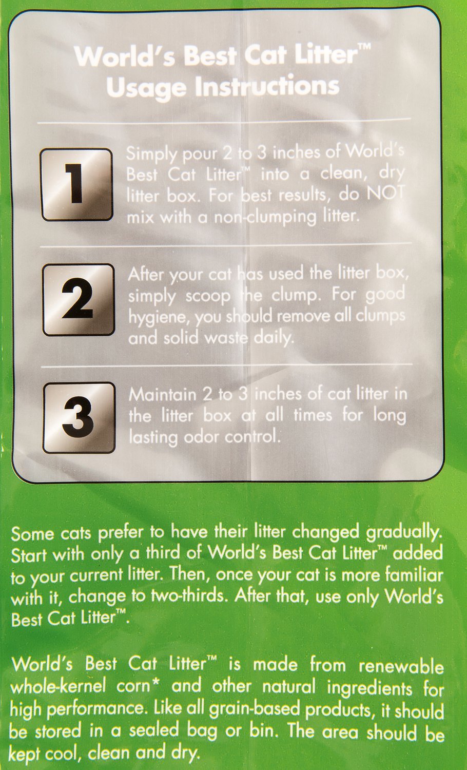 World's Best Cat Litter Clumping Formula, 28lbs bag eBay