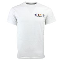 Columbia Men's Pfg Periodic Chart Tee White M on sale Columbia Men's Pfg Periodic Chart Tee White M on sale