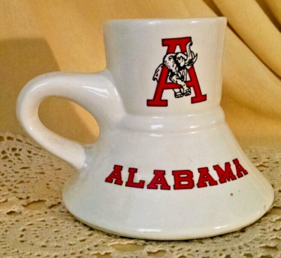 University Alabama Crimson Tide Mug No Slip Coffee Tea Cup Bama Elephant Big Al