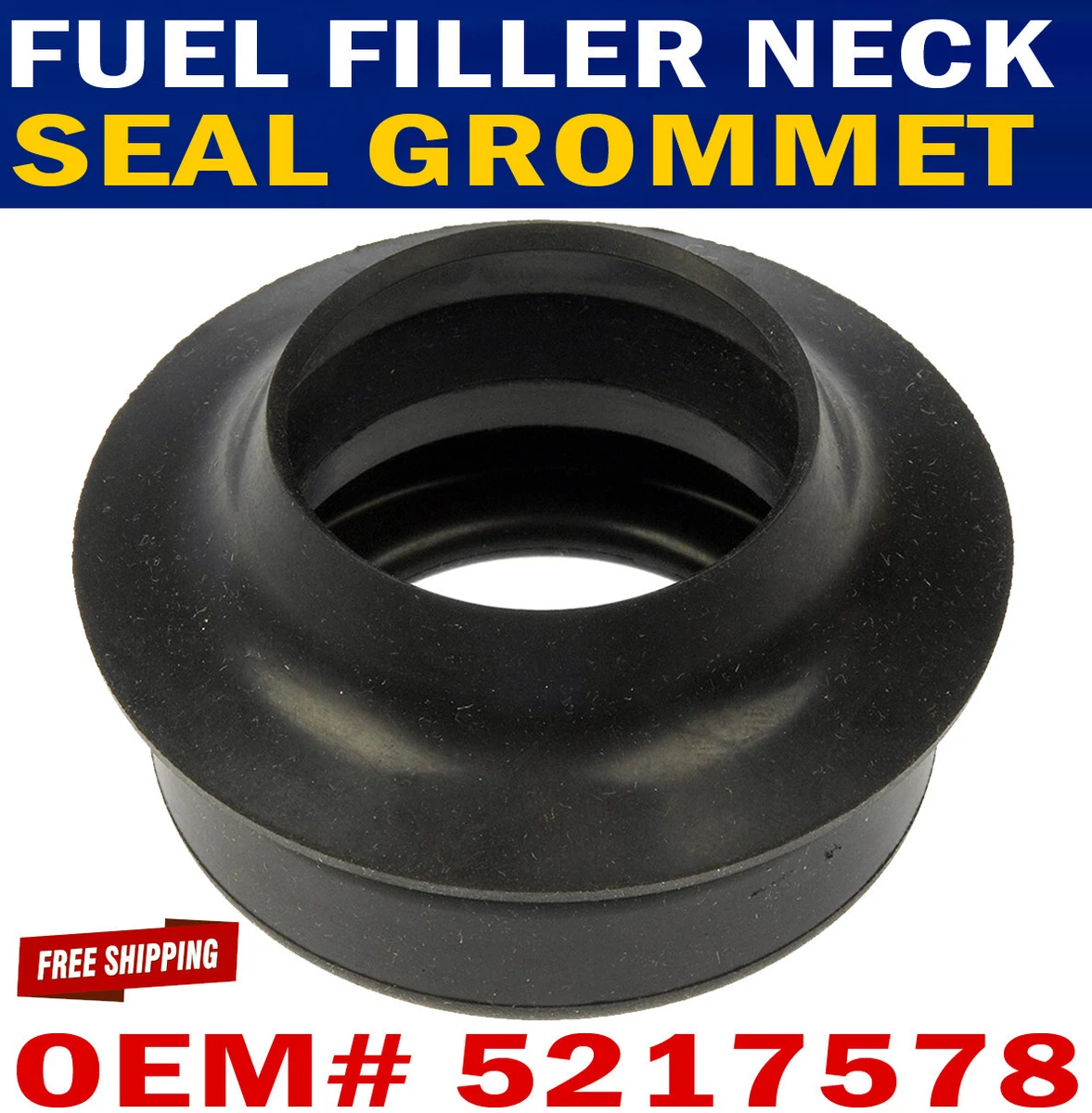Fuel Gas Tank Filler Neck Grommet Seal for Chrysler Dodge Plymouth 