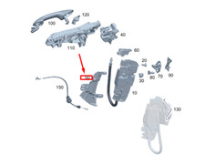 Porte avant et accessoires Mercedes 206