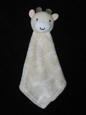 Little Me Giraffe Security Blanket Baby Lovey Tan White